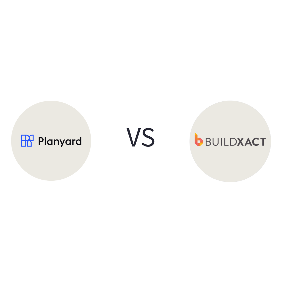 Buildxact vs Planyard comparison