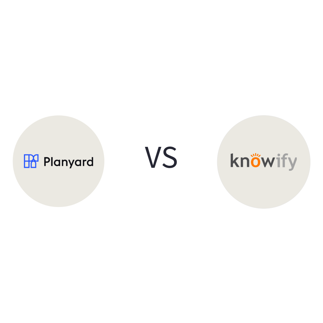 Knowify vs Planyard comparison