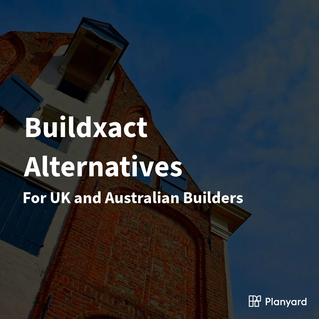 Buildxact Alternatives